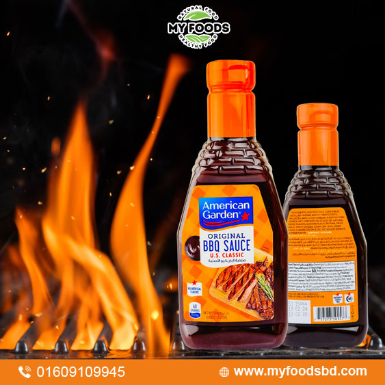 American Garden BBQ Sauce Original 510gm