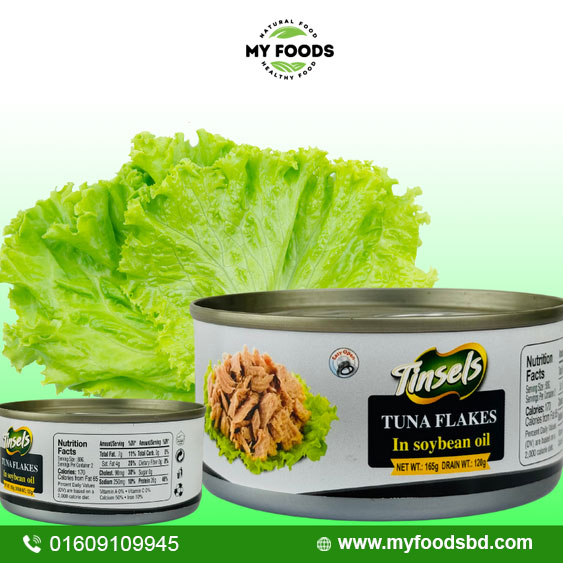 Tinsels tuna Flakes in Soybean oil -165gm