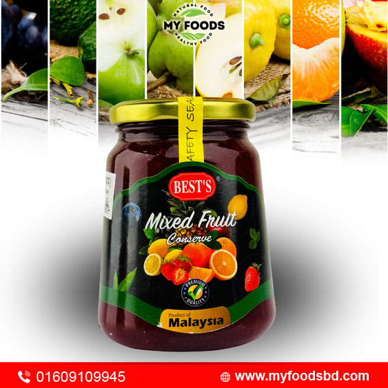 Best's Mixed Fruit Jam Conserve 450gm